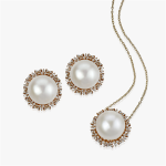 آویز جواهر و چرم سینه ریز - تصویر 2